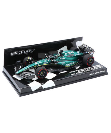 ミニチャンプス 1/43スケール アストンマーチン アラムコ コグ二ザント F1 チーム AMR23 ランス・ストロール 2023年 オーストラリアGP /23f1m