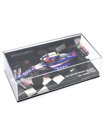 ミニチャンプス 1/43スケール VISA CASH APP RB F1 ホンダ VCARB 01 角田裕毅 2024年