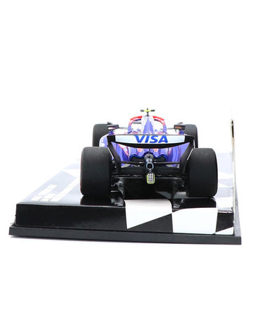 ミニチャンプス 1/43スケール VISA CASH APP RB F1 ホンダ VCARB 01 角田裕毅 2024年