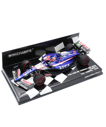 ミニチャンプス 1/43スケール VISA CASH APP RB F1 ホンダ VCARB 01 角田裕毅 2024年