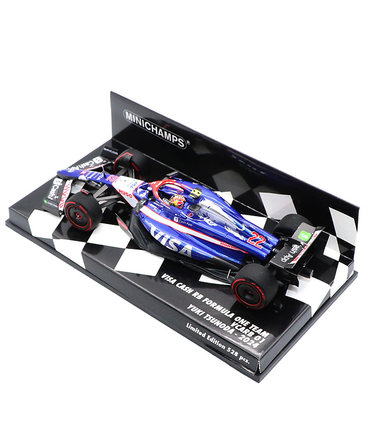 ミニチャンプス 1/43スケール VISA CASH APP RB F1 ホンダ VCARB 01 角田裕毅 2024年