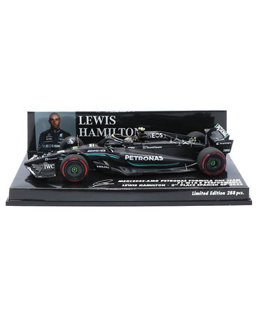 ミニチャンプス 1/43スケール メルセデス AMG ペトロナス F1 W14 E パフォーマンス ルイス・ハミルトン 2023年 スペインGP 2位入賞 /23f1m