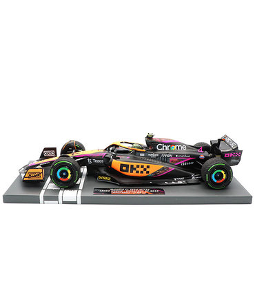 ミニチャンプス 1/18スケール マクラーレン F1 チーム MCL36 ランド・ノリス 2022年 シンガポールGP