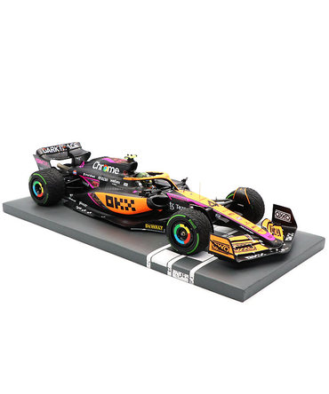 ミニチャンプス 1/18スケール マクラーレン F1 チーム MCL36 ランド・ノリス 2022年 シンガポールGP