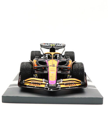 ミニチャンプス 1/18スケール マクラーレン F1 チーム MCL36 ランド・ノリス 2022年 シンガポールGP