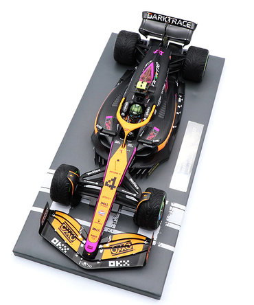 ミニチャンプス 1/18スケール マクラーレン F1 チーム MCL36 ランド・ノリス 2022年 シンガポールGP