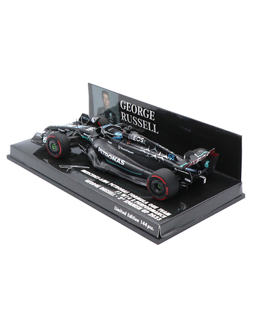 ミニチャンプス 1/43スケール メルセデス AMG ペトロナス F1 W14 E パフォーマンス ジョージ・ラッセル 2023年 スペインGP 3位入賞 /23f1m