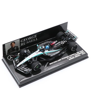 ミニチャンプス 1/43スケール メルセデス AMG ペトロナス F1 W15 E パフォーマンス ジョージ・ラッセル 2024年