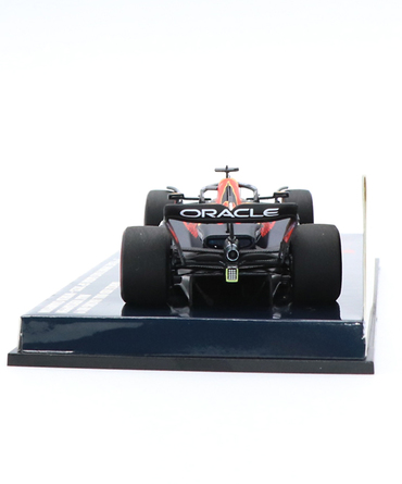 ミニチャンプス 1/43スケール オラクル レッドブル レーシング ホンダ RB19 マックス・フェルスタッペン 2023年 カタールGP スプリントレース 2位入賞ワールドチャンピオン/ARB/23f1m