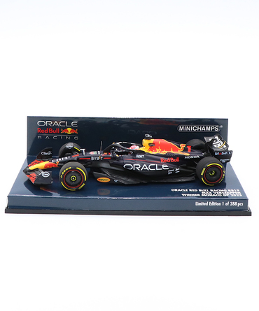 ミニチャンプス 1/43スケール オラクル レッドブル レーシング ホンダ RB19 マックス・フェルスタッペン 2023年 モナコGP 優勝 /ARB/23f1m