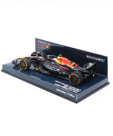 ミニチャンプス 1/43スケール オラクル レッドブル レーシング ホンダ RB19 マックス・フェルスタッペン 2023年 モナコGP 優勝 /ARB/23f1m