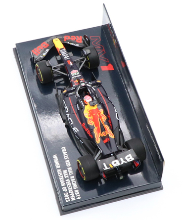 ミニチャンプス 1/43スケール オラクル レッドブル レーシング ホンダ RB19 マックス・フェルスタッペン 2023年 オーストリアGP 優勝 /ARB/23f1m