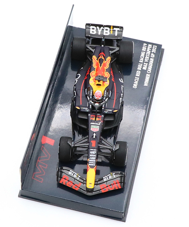 ミニチャンプス 1/43スケール オラクル レッドブル レーシング ホンダ RB19 マックス・フェルスタッペン 2023年 カナダGP 優勝 /ARB/23f1m