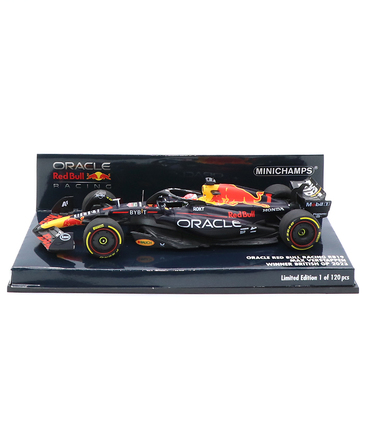 ミニチャンプス 1/43スケール オラクル レッドブル レーシング ホンダ RB19 マックス・フェルスタッペン 2023年 イギリスGP 優勝 /ARB/23f1m