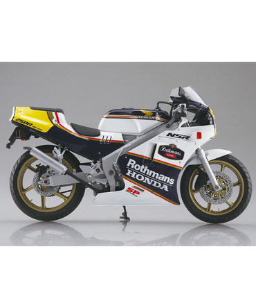 青島 1/12スケール ホンダ NSR250R SP 1988年 ロスマンズ セイシェルナイトブルー/ホワイト