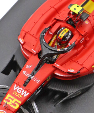 ルックスマート 1/43スケール フェラーリ SF23 カルロス・サインツ 2023年 イタリアGP /23f1m