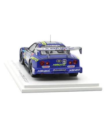 【購入数制限有/おひとり様2台まで】スパーク 1/43スケール ザナヴィ ヒロト 日産 スカイライン GT-R (R34) NO.22 ミハエル・クルム / 田中哲也 2001年 JGTC GT500