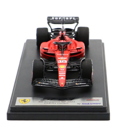 ルックスマート 1/43スケール フェラーリ SF23 シャルル・ルクレール 2023年 シンガポールGP 4位入賞/23f1m