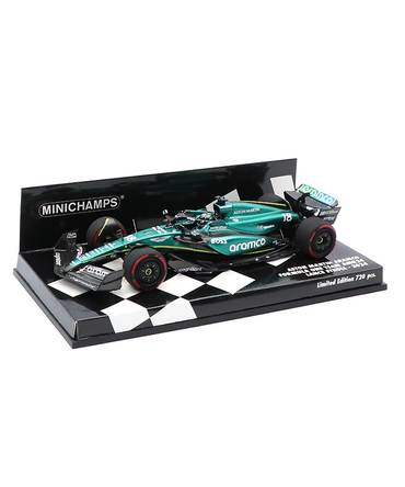 ミニチャンプス 1/43スケール アストンマーチン アラムコ F1 チーム AMR24 ランス・ストロール 2024年 /24f1m