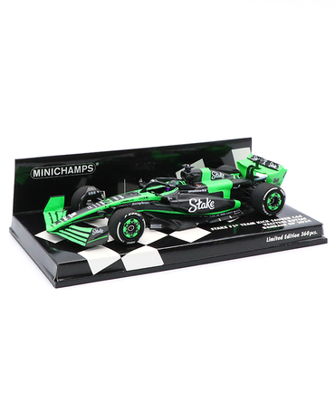 ミニチャンプス 1/43スケール ステーク F1 チーム KICK ザウバー C44 バルテリ・ボッタス 2024年 バーレーンGP /24f1m