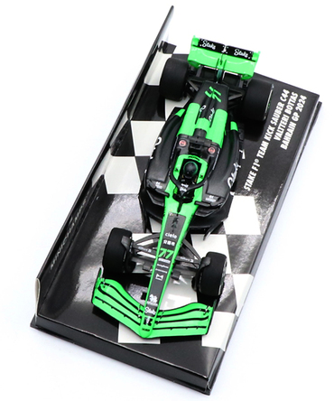 ミニチャンプス 1/43スケール ステーク F1 チーム KICK ザウバー C44 バルテリ・ボッタス 2024年 バーレーンGP /24f1m