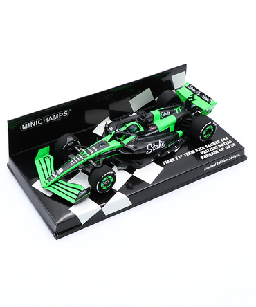 ミニチャンプス 1/43スケール ステーク F1 チーム KICK ザウバー C44 バルテリ・ボッタス 2024年 バーレーンGP /24f1m