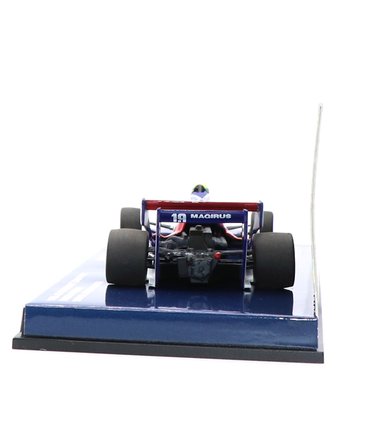 ミニチャンプス 1/43スケール トールマン ハート TG183B アイルトン・セナ 1984年 ブラジルGP F1 1st レース ウェザリング仕様