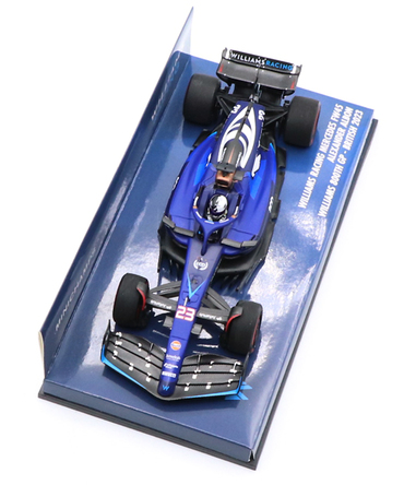 ミニチャンプス 1/43スケール ウィリアムズ レーシング FW45 アレクサンダー・アルボン 2023年 イギリスGP ウィリアムズ 参戦800GP /23f1m