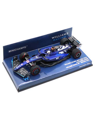 ミニチャンプス 1/43スケール ウィリアムズ レーシング FW45 アレクサンダー・アルボン 2023年 イギリスGP ウィリアムズ 参戦800GP /23f1m