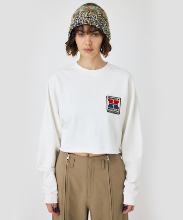 ホンダ HRC MOUSSY CROPPED プルオーバー ホワイト