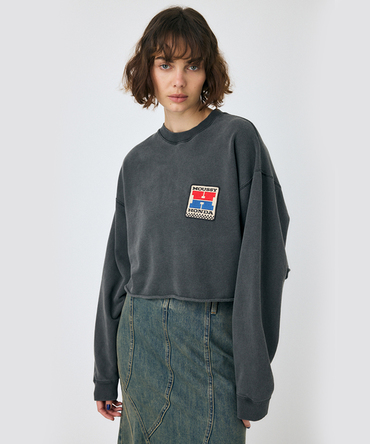 ホンダ HRC MOUSSY CROPPED プルオーバー ブラック