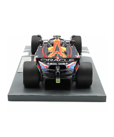 フェルスタッペン別注 ミニチャンプス 1/18スケール オラクル レッドブル レーシング ホンダ RB19 マックス・フェルスタッペン 2023年 アメリカGP 優勝 /ARB/23f1m