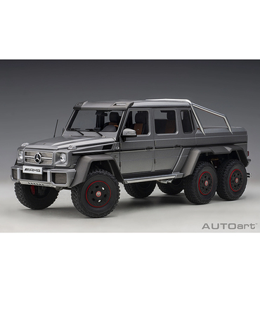 【30%オフセール】オートアート 1/18スケール メルセデス・ベンツ G63 AMG 6X6 （マット・メタリック・グレー）/msl