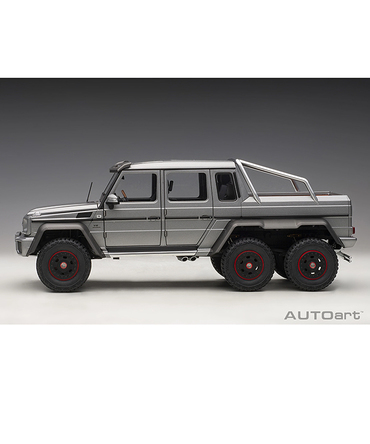 【30%オフセール】オートアート 1/18スケール メルセデス・ベンツ G63 AMG 6X6 （マット・メタリック・グレー）/msl