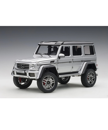 【30%オフセール】オートアート 1/18スケール メルセデス・ベンツ G500 4X4 （シルバー）/msl