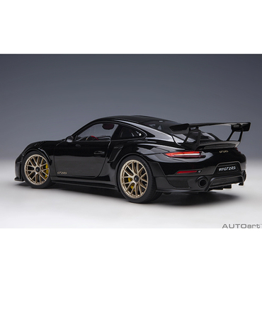 【30%オフセール】オートアート 1/18スケール ポルシェ 911 （991.2） GT2 RS ヴァイザッハ・パッケージ （ブラック）/msl