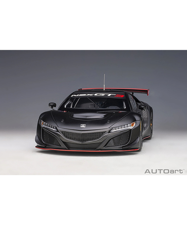 【30%オフセール】オートアート 1/18スケール ホンダ NSX GT3 2018 （マット・ブラック）/msl