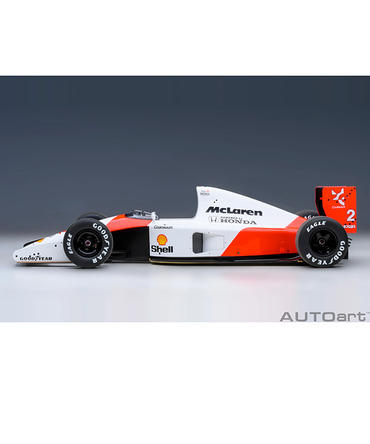 【30%オフセール】オートアート 1/18スケール マクラーレン ホンダ MP4/6 ゲルハルト・ベルガー 1991年 日本GP マクラーレンロゴ入り /msl