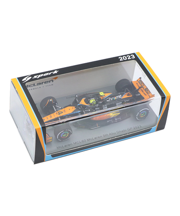 スパーク 1/43スケール マクラーレン MCL60 ランド・ノリス 2023年 アブダビGP /23f1m