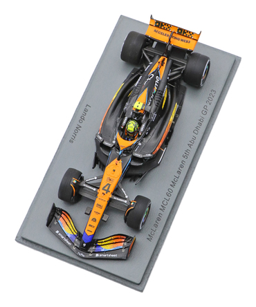 スパーク 1/43スケール マクラーレン MCL60 ランド・ノリス 2023年 アブダビGP /23f1m