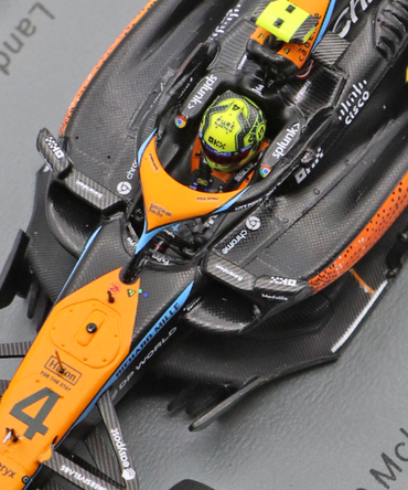 スパーク 1/43スケール マクラーレン MCL60 ランド・ノリス 2023年 アブダビGP /23f1m