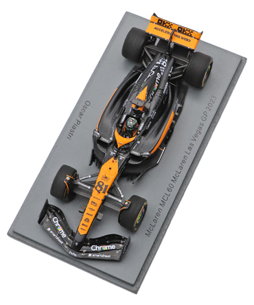 スパーク 1/43スケール マクラーレン MCL60 オスカー・ピアストリ 2023年 ラスベガスGP /23f1m