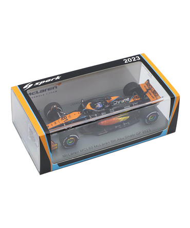 スパーク 1/43スケール マクラーレン MCL60 オスカー・ピアストリ 2023年 アブダビGP /23f1m