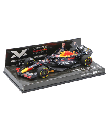 フェルスタッペン別注 ミニチャンプス 1/43スケール オラクル レッドブル レーシング ホンダ RB19 マックス・フェルスタッペン 2023年 ハンガリーGP 優勝 /ARB/23f1m