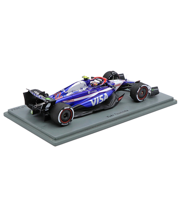 スパーク 1/43スケール VISA CASH APP RB F1 ホンダ VCARB 01 角田裕毅 2024年 サウジアラビアGP /24f1m