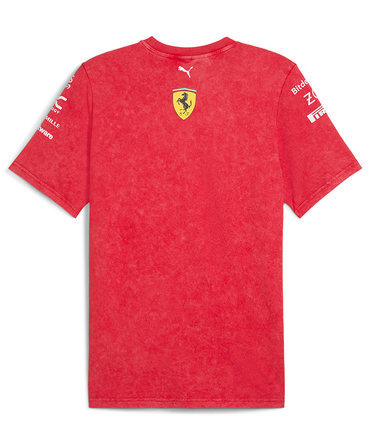 【購入数制限有/おひとり様2枚まで】PUMA スクーデリア フェラーリ SF チーム デザート サン ラスベガス Tシャツ 2024 /TM-W