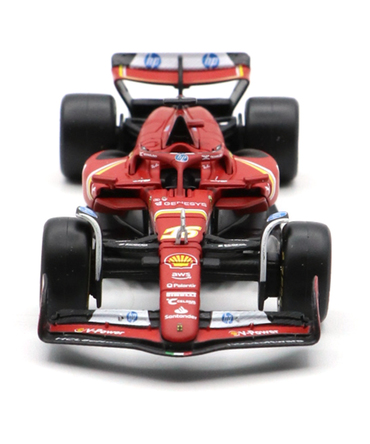 ブラゴ 1/43スケール フェラーリ SF24 シャルル・ルクレール 2024年/24f1m