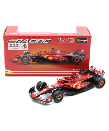 ブラゴ 1/43スケール フェラーリ SF24 シャルル・ルクレール 2024年/24f1m