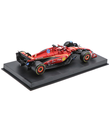 ブラゴ 1/43スケール フェラーリ SF24 シャルル・ルクレール 2024年（ドライバー付属）/24f1m