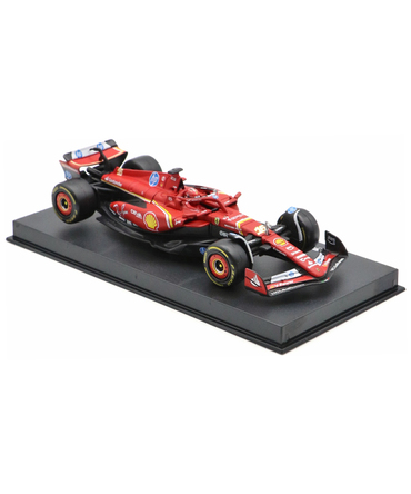 ブラゴ 1/43スケール フェラーリ SF24 シャルル・ルクレール 2024年（ドライバー付属）/24f1m